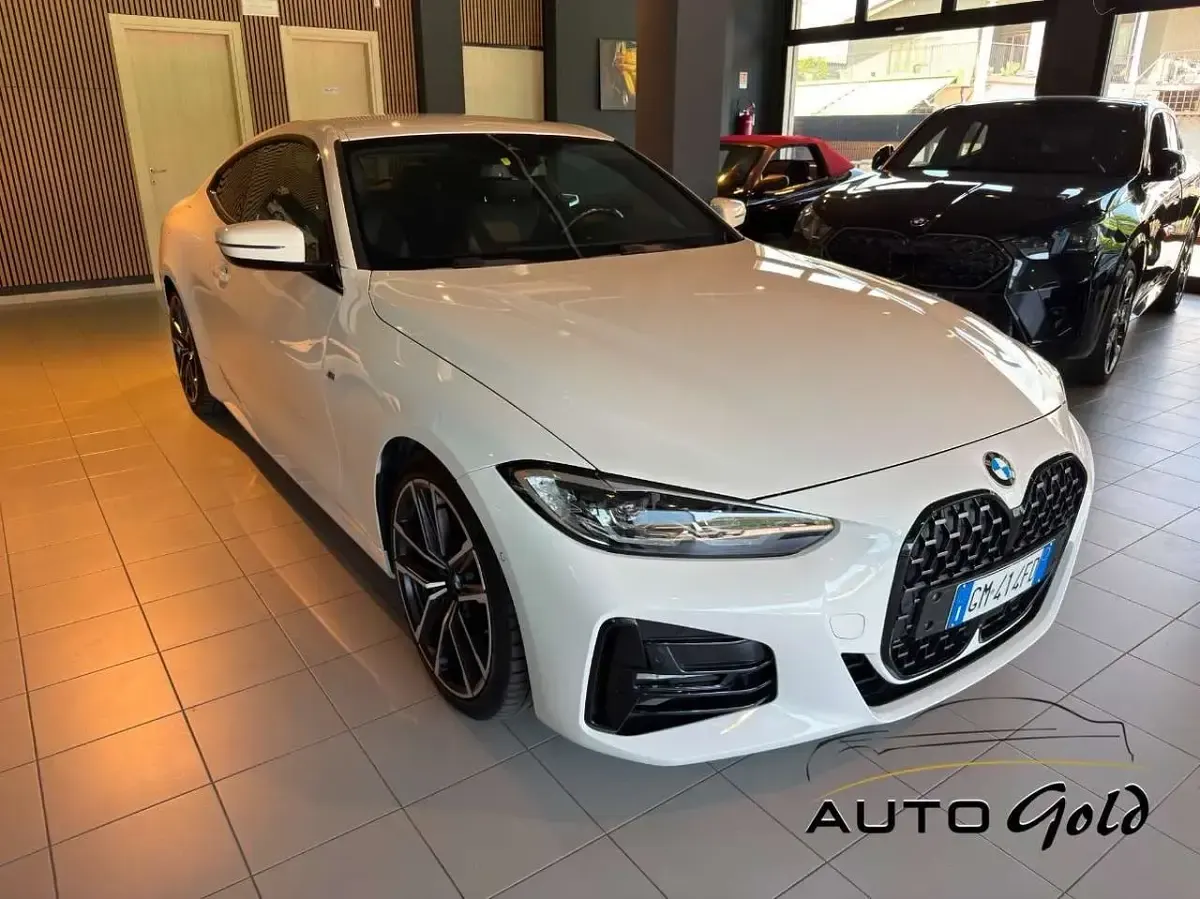 Usata BMW 420 M Sport 190 CV (139 kW) 2022 Bianco Coupé
