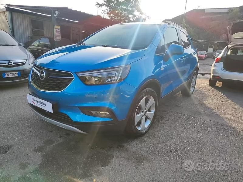 Usata Opel Mokka X 136 CV (100 kW) 2018 Blu SUV