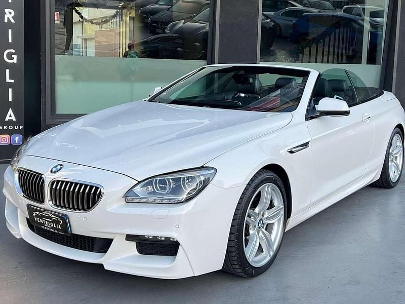 Bianco Usata 2014 BMW 640 Cabriolet M Sport Cabrio | 32.900 € (Ottimo prezzo) - Immagine 1/4