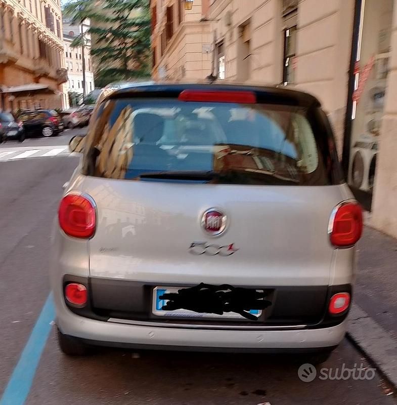 Grigio Usata 2014 Fiat 500L Living Monovolume | 6500 € (Buon prezzo) - Immagine 1/3