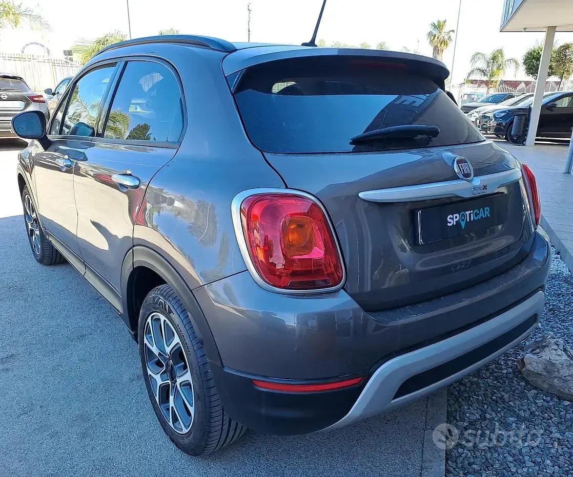 Usata Fiat 500X Cross 95 CV (69 kW) 2017 Marrone SUV