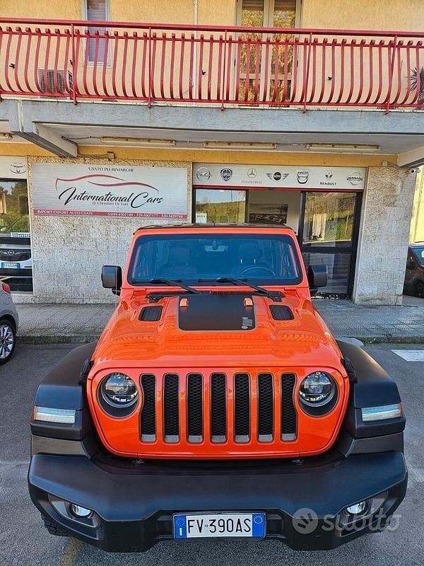 Usata Jeep Wrangler Rubicon 200 CV (147 kW) 2019 Rosso SUV