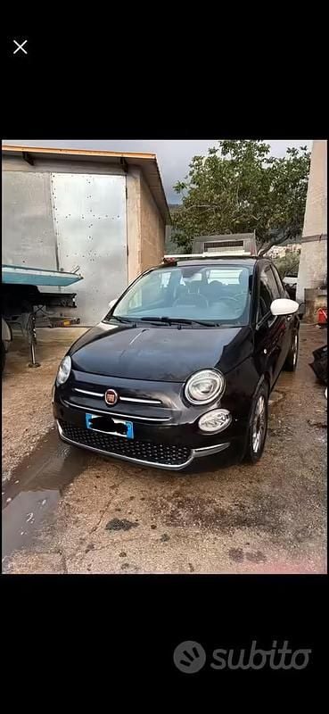 Usata Fiat 500 95 CV (69 kW) 2017 Nero Utilitaria