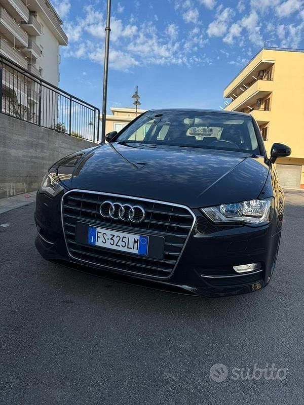 Usata Audi A3 110 CV (80 kW) 2014 Nero Berlina