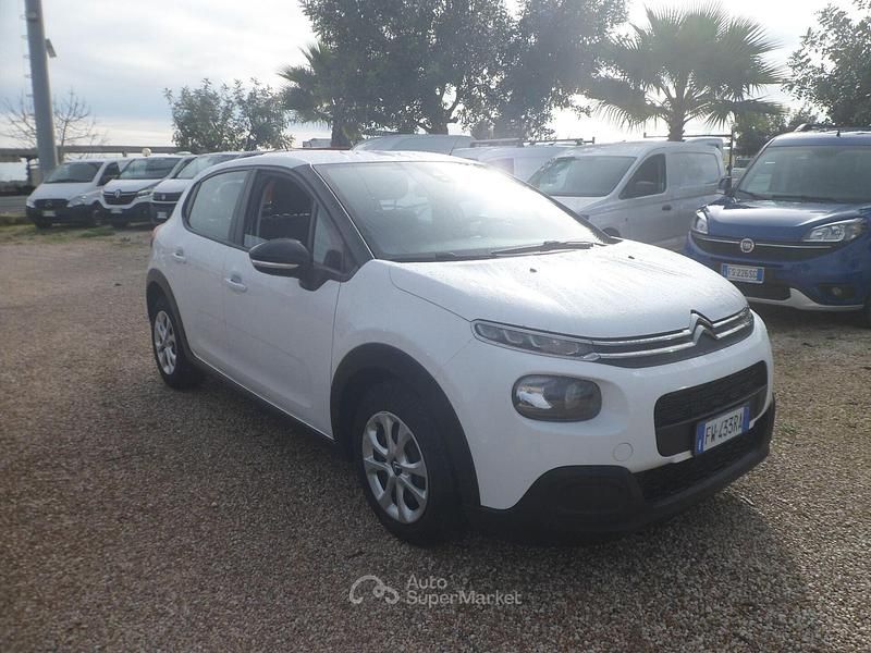 Usata Citroën C3 101 CV (74 kW) 2020 Bianco Furgone
