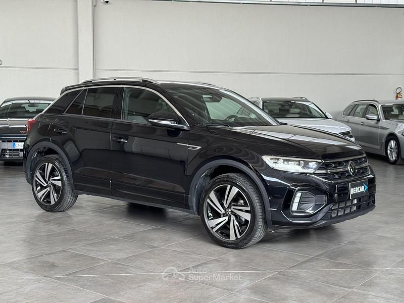 Usata VW T-Roc R-line 150 CV (110 kW) 2025 Nero SUV