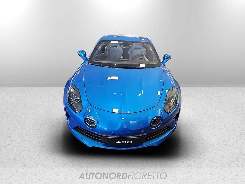 Nuova Alpine A110 300 CV (220 kW) 2025 Blu/azzurroarmonia interna nera e carbonio Coupé