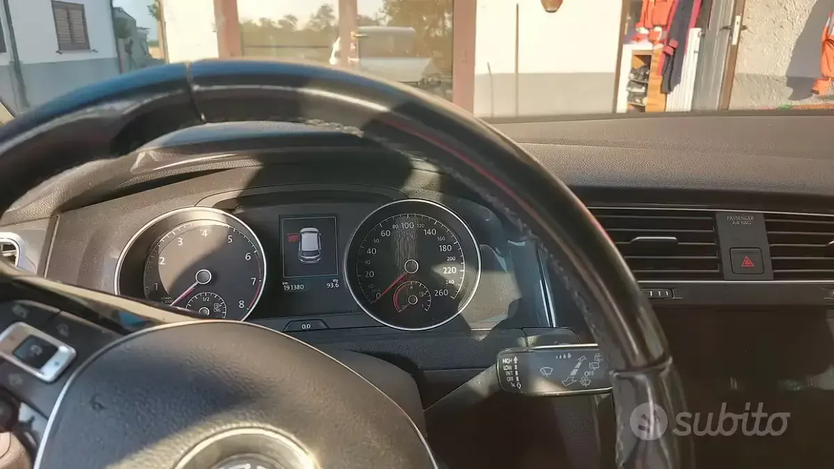 Usata VW Golf VII 130 CV (95 kW) 2020 Bianco Berlina