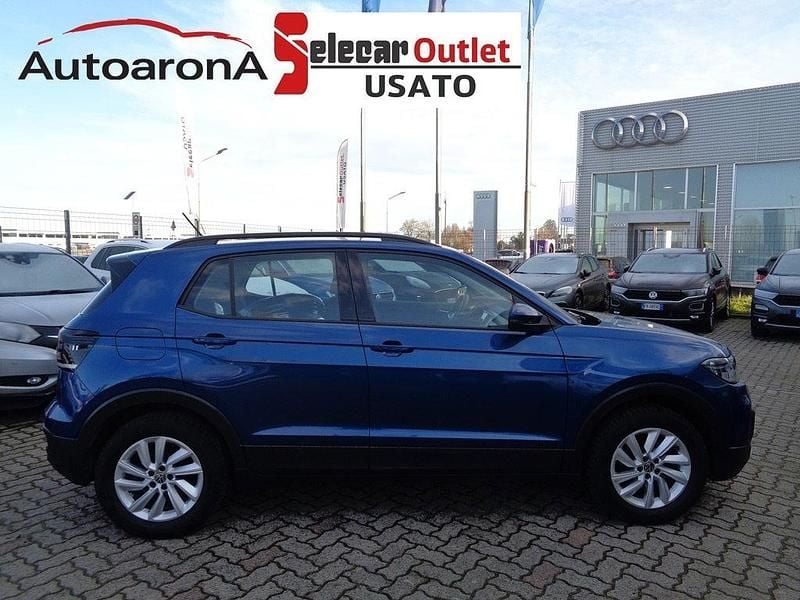 Usata VW T-Cross Style 95 CV (69 kW) 2022 Blu ravenna SUV