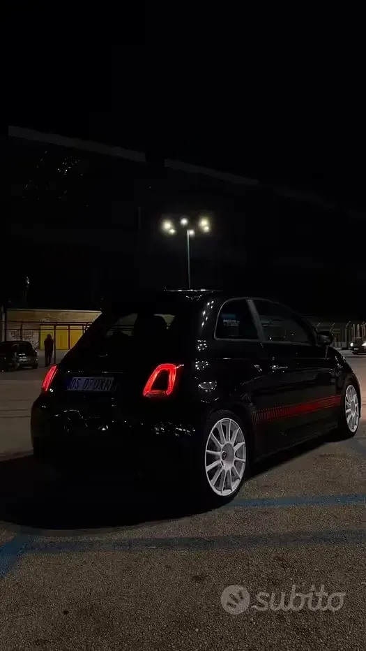 Usata Abarth 500 135 CV (99 kW) 2008 Nero Utilitaria