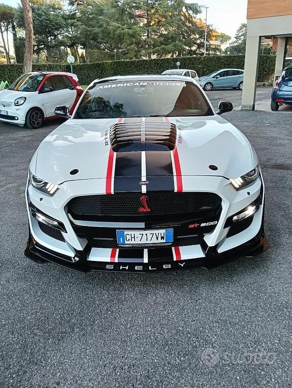 Bianco Usata 2017 Ford Mustang GT Fastback Tre volumi | 47.000 € (Buon prezzo) - Immagine 1/4