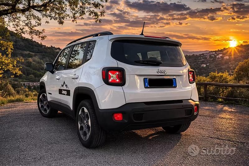 Usata Jeep Renegade 2015 Bianco SUV