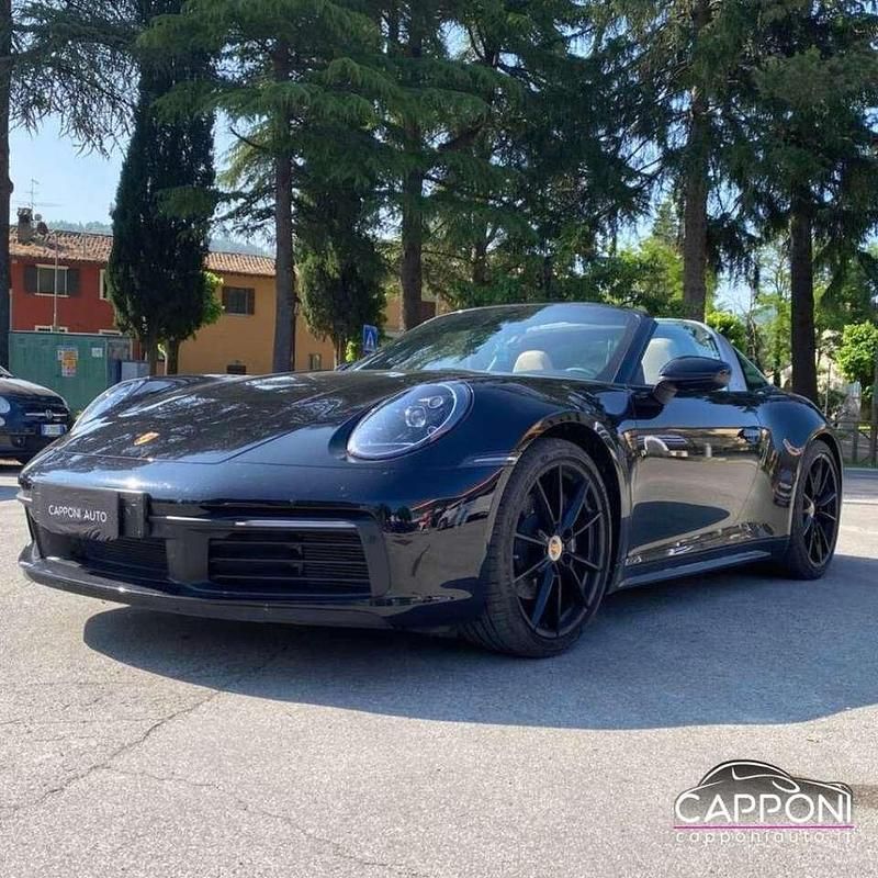 Usata Porsche 911 Targa 4 385 CV (283 kW) 2023 Nero Cabrio