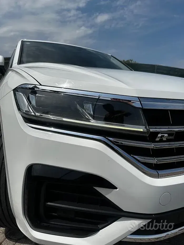 Usata VW Touareg Advance 231 CV (169 kW) 2018 Bianco SUV
