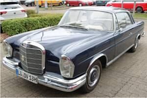 Usata Mercedes 250 SE 150 CV (110 kW) 1967 Blu Coupé