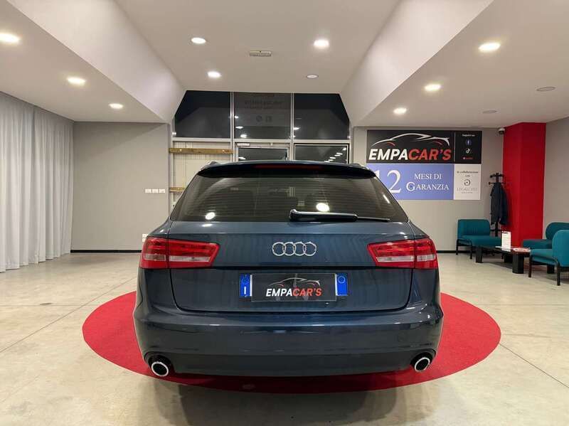 Usata Audi A6 Advanced 204 CV (150 kW) 2012 Blu/azzurro Station wagon