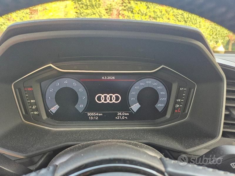 Usata Audi A1 Sportback Advanced 150 CV (110 kW) 2019 Blu Utilitaria