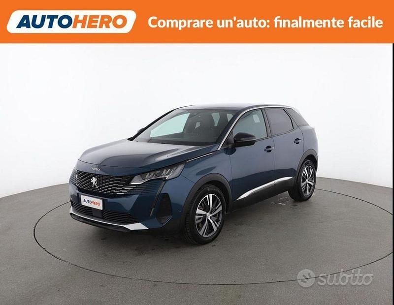 Usata Peugeot 3008 Allure 131 CV (96 kW) 2023 Blu SUV