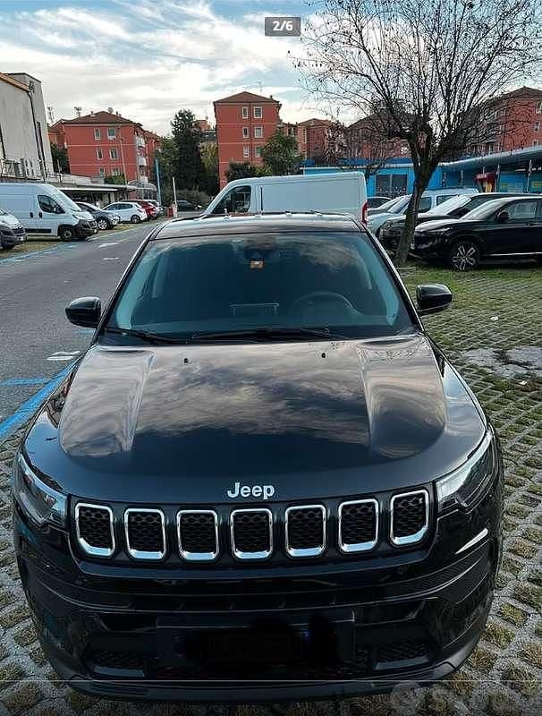 Usata Jeep Compass Longitude 131 CV (96 kW) 2022 Nero SUV