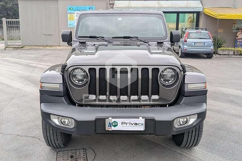 Usata Jeep Wrangler Unlimited Sahara 200 CV (147 kW) 2018 Grigio SUV