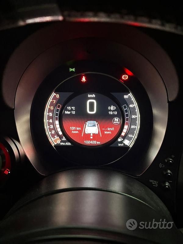 Usata Abarth 595 Pista 160 CV (117 kW) 2017 Bianco Cabrio