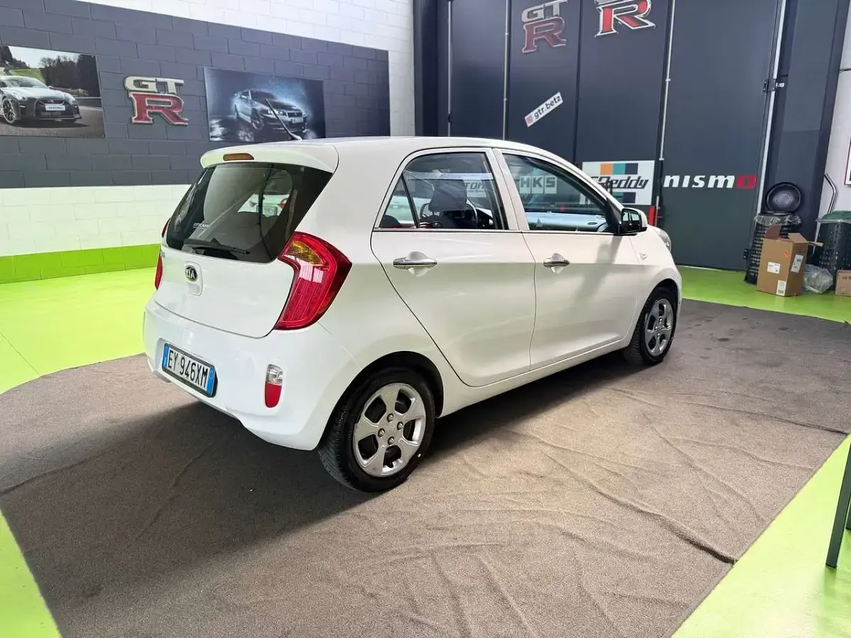 Usata Kia Picanto 67 CV (49 kW) 2015 Bianco Utilitaria