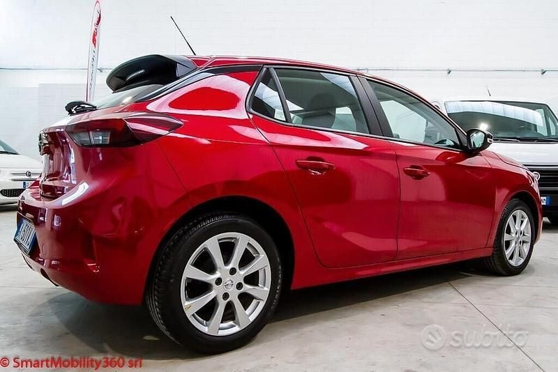 Usata Opel Corsa Edition 75 CV (55 kW) 2022 Rosso Utilitaria