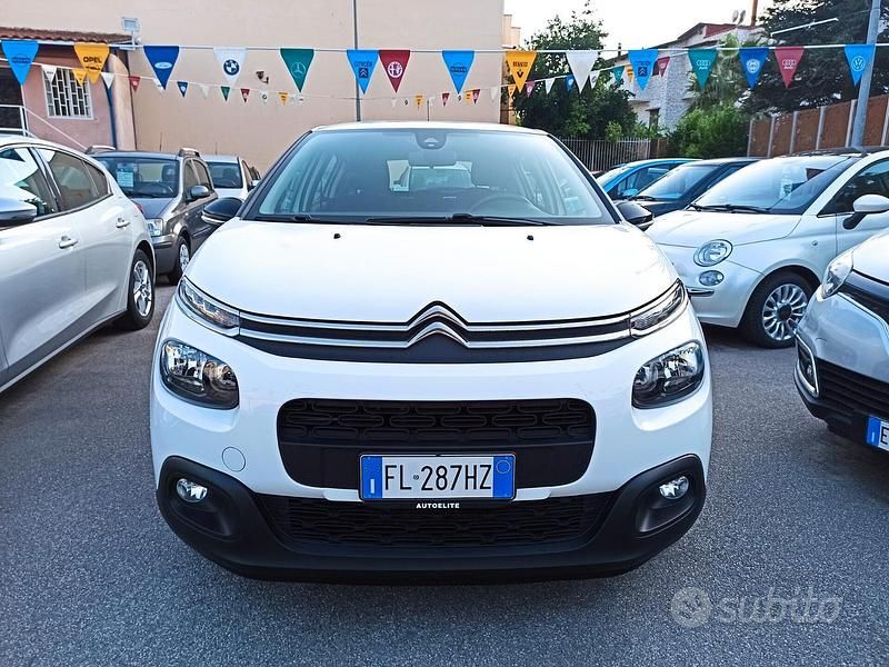 Usata Citroën C3 Feel 82 CV (60 kW) 2017 Bianco Berlina