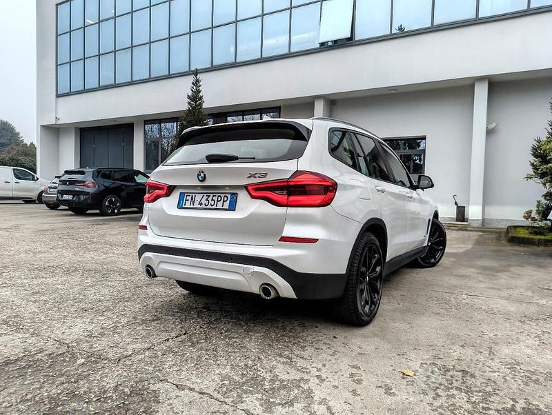 Usata BMW X3 Advantage 190 CV (139 kW) 2018 Bianco SUV