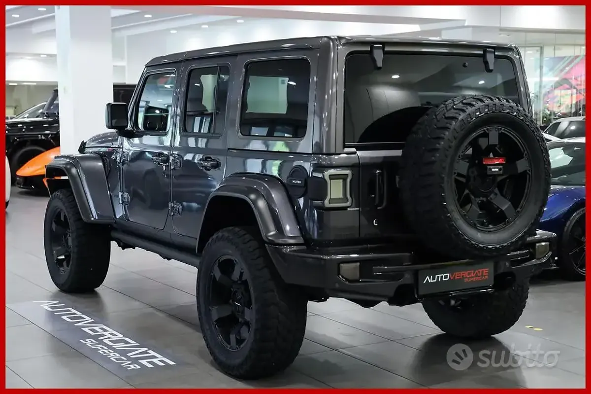 Usata Jeep Wrangler 284 CV (208 kW) 2021 Nero SUV