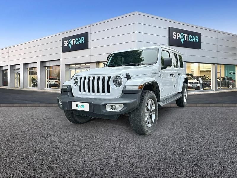 Bianco Usata 2021 Jeep Wrangler Sahara SUV | 39.900 € (Super prezzo) - Immagine 1/4