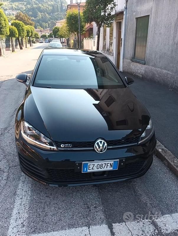Usata VW Golf VII GTD 2015 Nero Utilitaria