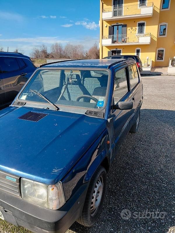 Usata Fiat Panda 1996 Blu Utilitaria