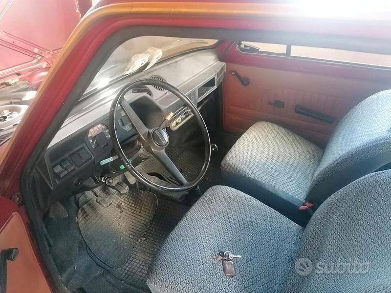 Usata Fiat 127 1970 Rosso Utilitaria