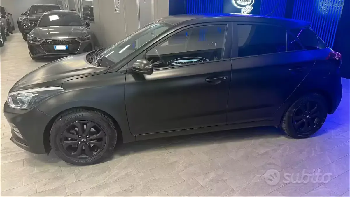 Usata Hyundai i20 Advanced 75 CV (55 kW) 2019 Nero Utilitaria