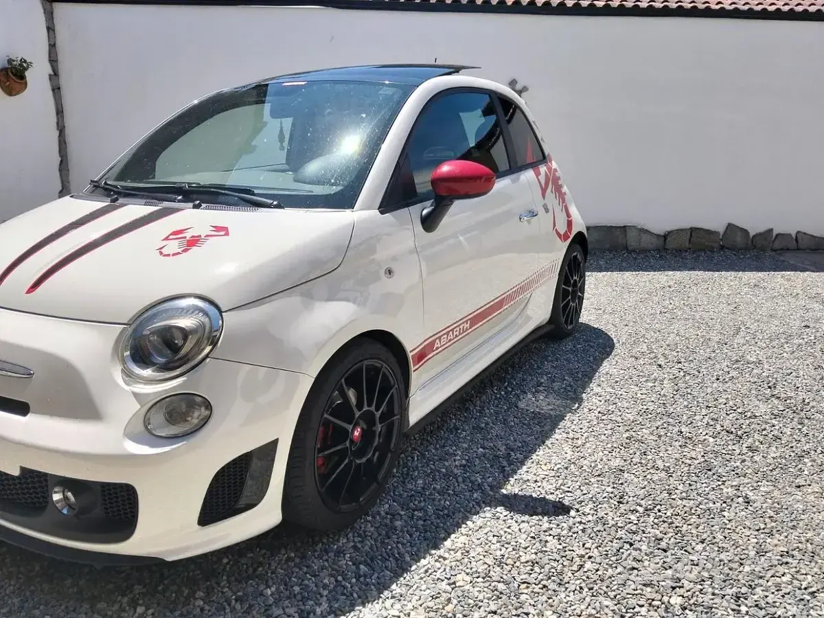 Usata Fiat 500 Abarth 135 CV (99 kW) 2010 Bianco Berlina