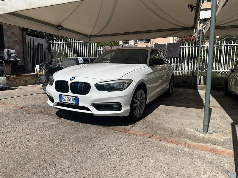 Usata BMW 116 M Sport 116 CV (85 kW) 2015 Bianco Utilitaria
