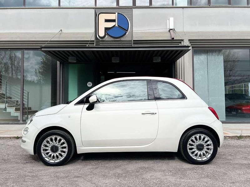Usata Fiat 500C Lounge 69 CV (50 kW) 2016 Bianco Cabrio