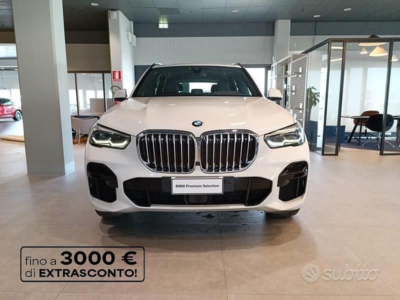 Usata BMW X5 M Sport 286 CV (210 kW) 2022 Bianco SUV