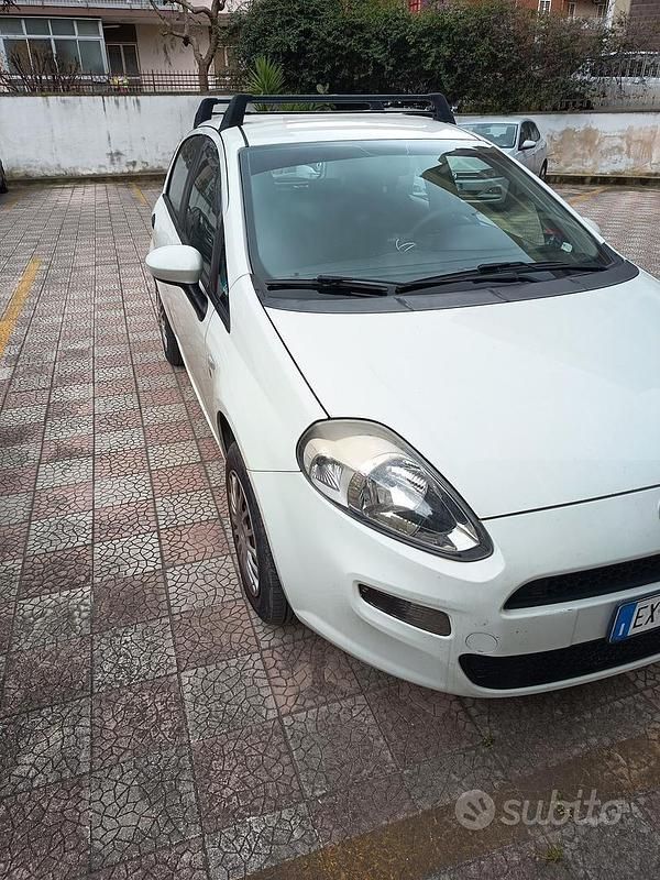 Usata Fiat Punto 77 CV (56 kW) 2014 Bianco Utilitaria