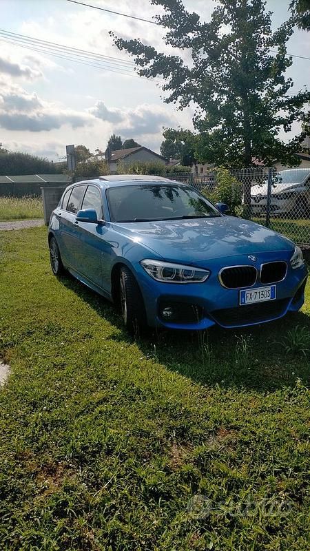 Usata BMW 116 M Sport 2019 Blu Utilitaria