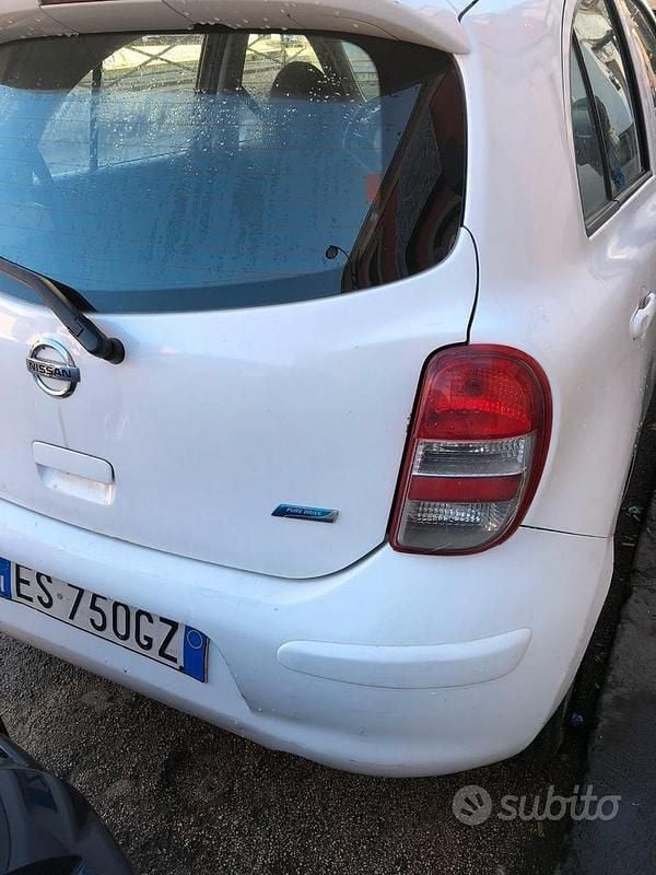 Usata Nissan Micra 2015 Bianco Utilitaria