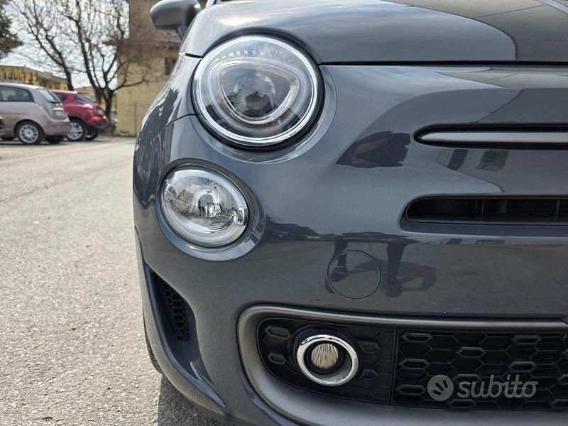 Usata Fiat 500 Sport 69 CV (50 kW) 2019 Grigio scuro Utilitaria