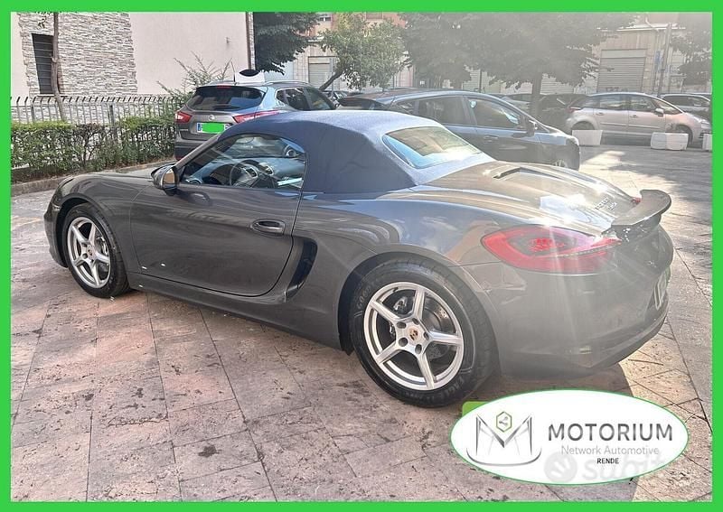 Usata Porsche Boxster Spyder 265 CV (194 kW) 2013 Grigio Cabrio