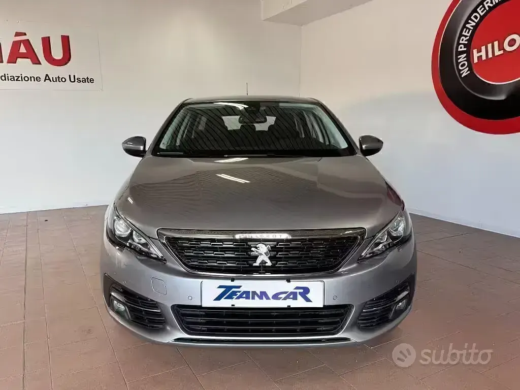 Usata Peugeot 308 Business-Line 102 CV (75 kW) 2019 Grigio scuro Berlina