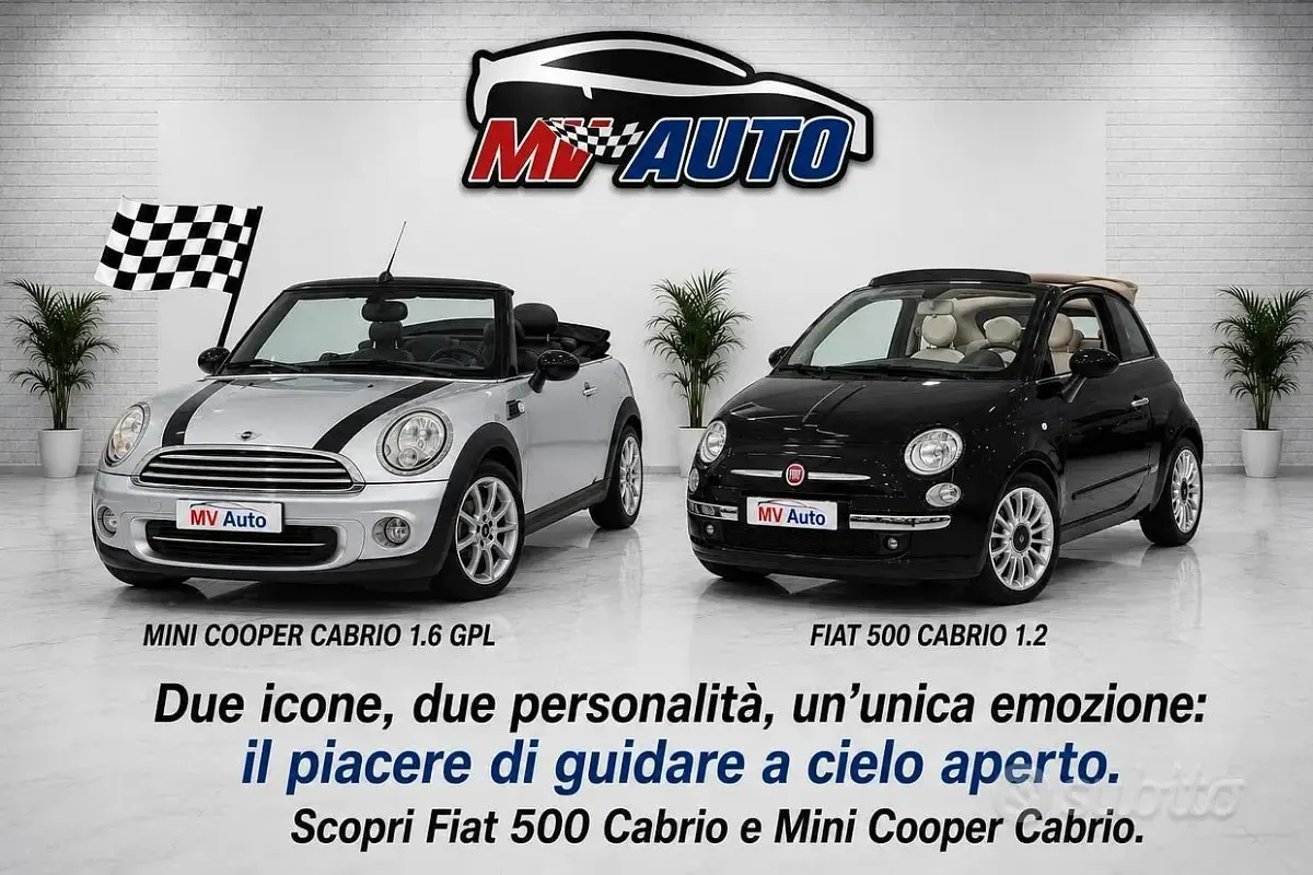 Usata Fiat 500 69 CV (50 kW) 2012 Cabrio