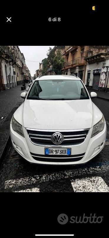 Usata VW Tiguan 150 CV (110 kW) 2008 Bianco SUV