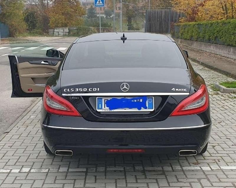 Usata Mercedes CLS350 265 CV (194 kW) 2012 Nero Berlina