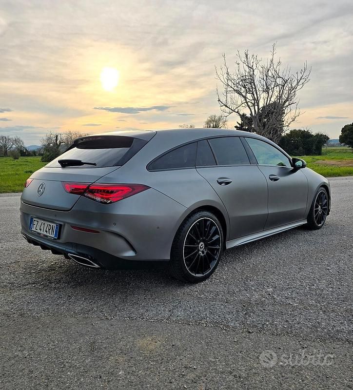 Usata Mercedes CLA200 Shooting Brake Premium 150 CV (110 kW) 2019 Grigio Station wagon