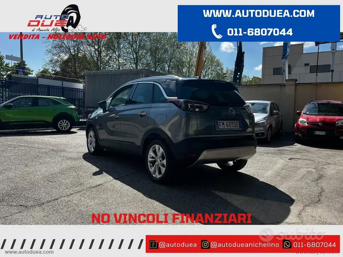 Occasion Opel Crossland X S 110 ch (80 kW) 2017 Gris SUV